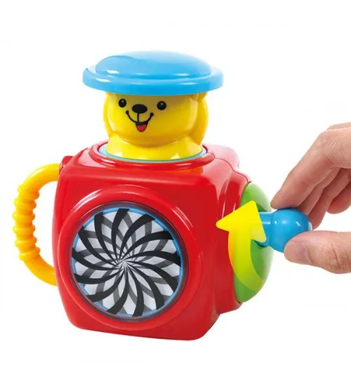 Attīstošais kubs ar mūziku Jack in the box no 12 men. CB44566