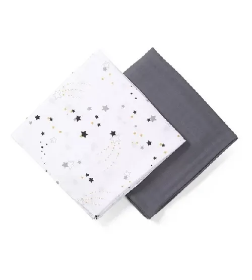 Autiņu komplekts 2 gb. BabyOno BAMBOO Stardust 537/02