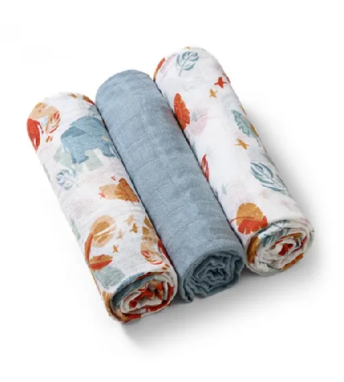 Autiņu komplekts Muslīns 3 gb. BabyOno SUPER SOFT 348/07