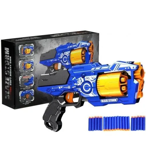 Automāts ar 20 porol. šautriņām Blaze Storm LE2441