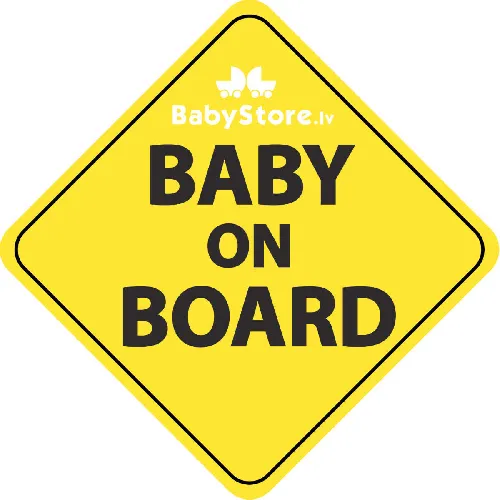 Baby On Board uzlīme automašīnai