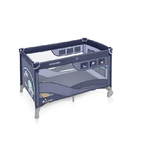 BabyDesign DREAM REGULAR 03 blue Кровать манеж для путешествий