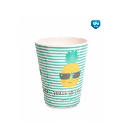Bambusa krūze 250 ml Canpol SO COOL turkus 9/212