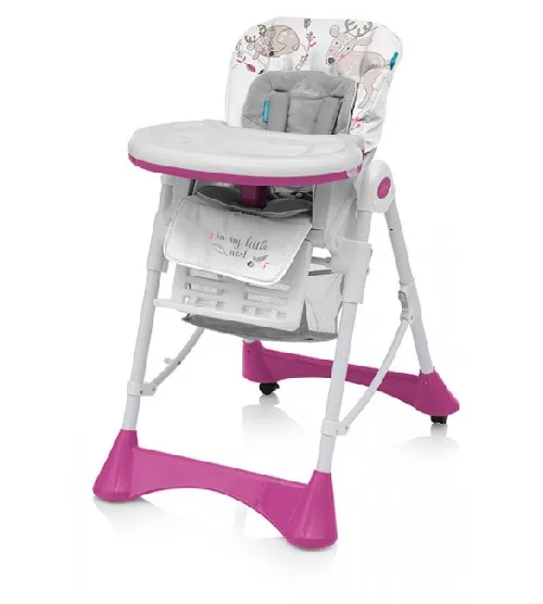 Barošanas krēsls ar velūra ieliktni Baby Design PEPE 08/DEER (briedis)
