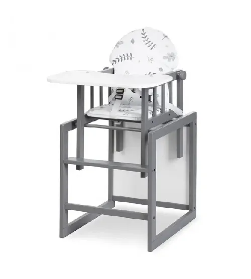 Barošanas krēsls - transformeris Klups LILLY graphite