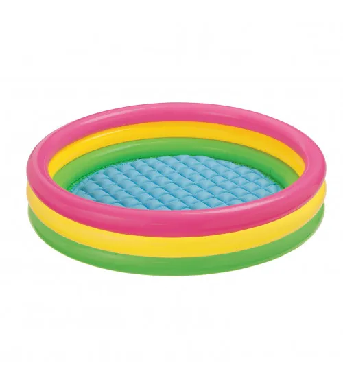 Baseins bērniem piepūšamais ar piepūšamo dibeni 173 lit. Intex 1.14mx25cm 57412