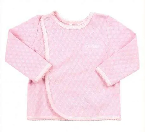 Bembi Baby Pink Zīdaiņu kokvilnas krekliņš