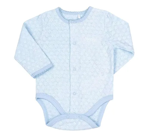 Bembi Body blue Zīdaiņu bodijs ar garām piedurknēm