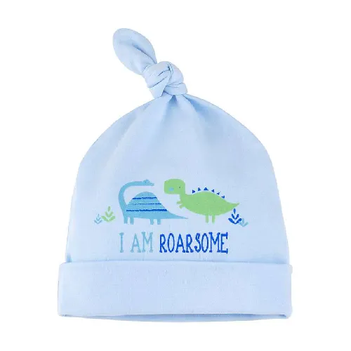Bembi Dino blue Mazuļu cepure 100% kokvilna