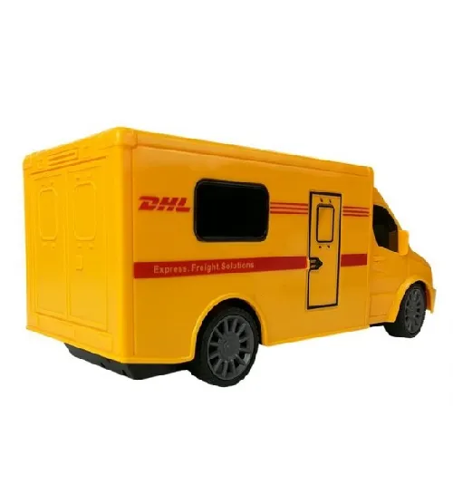 Bērna automašīna Kravas furgons DHL + Pults 73156
