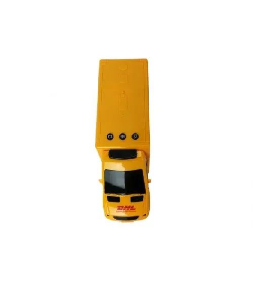 Bērna automašīna Kravas furgons DHL + Pults 73156