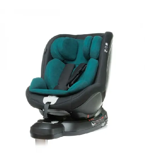 Bērnu autosēdeklis 0-18 kg 4BABY NANO-FIX I-SIZE dark turkus
