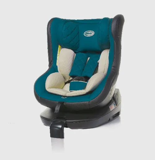 Bērnu autosēdeklis 0-18 kg 4BABY ROLL-FIX ISOFIX dark turkus
