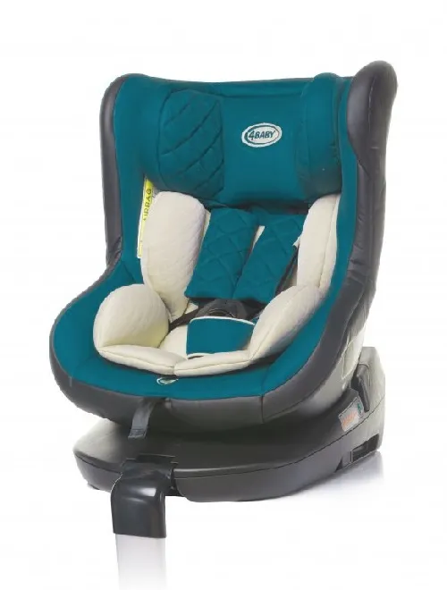 Bērnu autosēdeklis 0-18 kg 4BABY ROLL-FIX ISOFIX dark turkus
