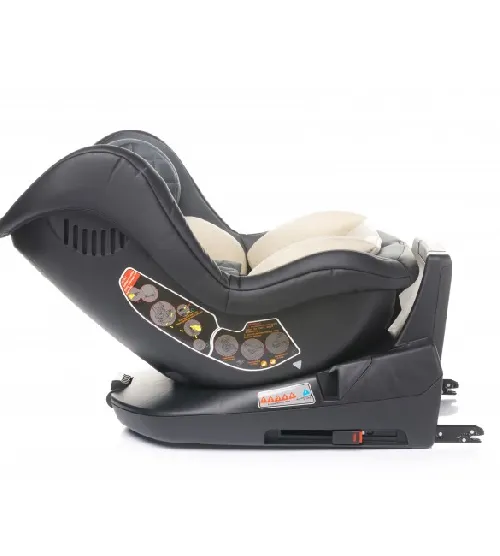 Bērnu autosēdeklis 0-18 kg 4BABY ROLL-FIX ISOFIX red