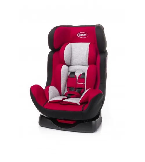 Bērnu autosēdeklis 0-25 kg 4BABY FREEWAY red