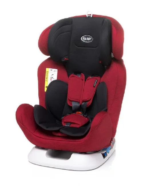 Bērnu autosēdeklis 0-36 kg 4BABY CAPTIVA red [N119]