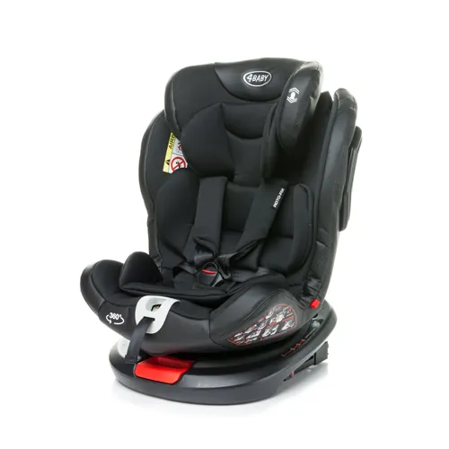 Bērnu autosēdeklis 0-36 kg 4BABY ROTO-FIX black Isofix
