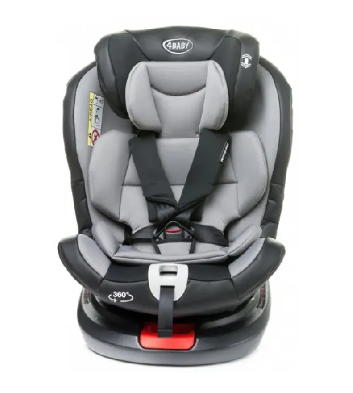 Bērnu autosēdeklis 0-36 kg 4BABY ROTO-FIX black Isofix