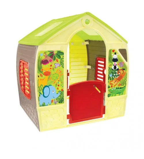 Bērnu dārza mājiņa MOCHTOYS HAPPY HOUSE 102x88x108 cm 11976