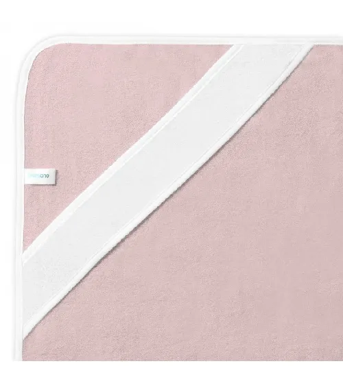 Bērnu dvielis ar kapuci Bambusa BabyOno 85x85 cm 343/04 pink