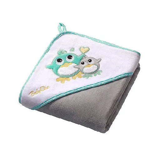 Bērnu Dvielis ar kapuci velūra 100% kokvilna 100x100cm Babyono 138/05