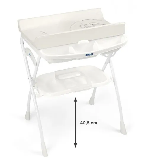 Bērnu galds ar vanniņu un pārtinamo virsmu CAM VOLARE C261 Beige