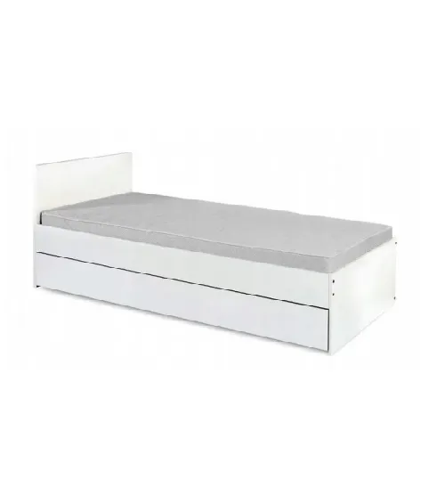 Bērnu gulta ar kasti Klups DALIA 200x90 balta