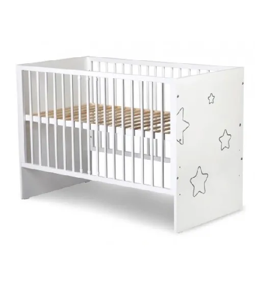 Детская кроватка KLUPS TINO-STARS white