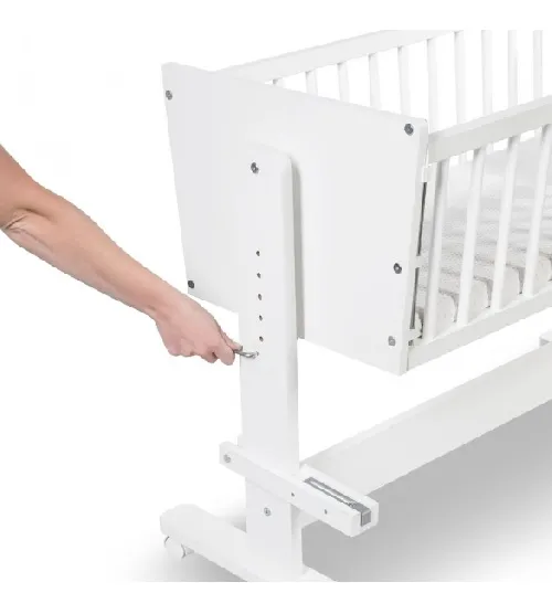 Bērnu gulta-šūpulis 5in1 Klups ZOYA white