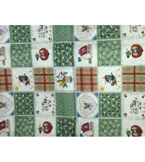 Bērnu gultas veļa: 4 daļas GLUCK Patchwork K-4