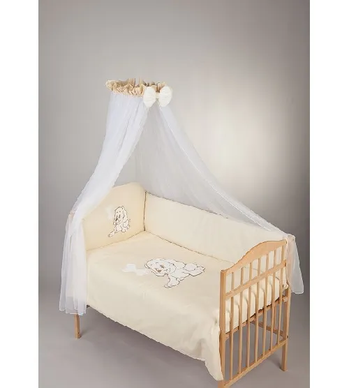 Bērnu gultas veļa: 7 daļas PUCHATEK DOGGY K-7 beige PUC-K7DOG360.BE2