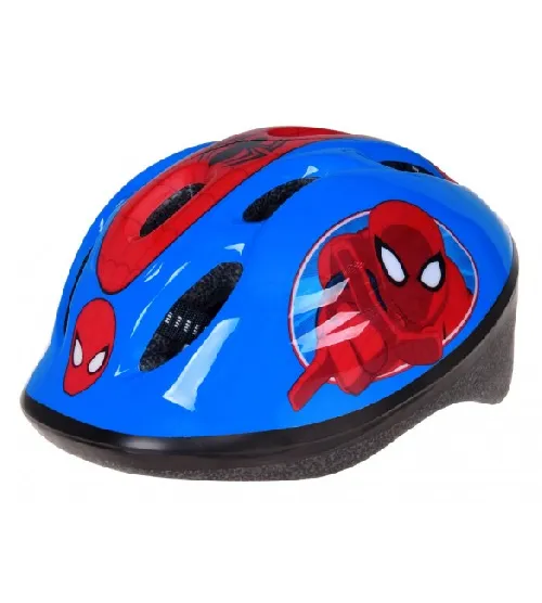 Bērnu ķivere + Aizsargu komplekts SPIDERMAN SP0603