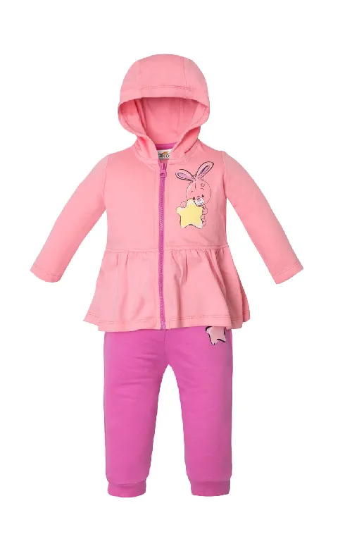 Детский комплект из 2 частей: Штаны + Кофта Cango Kidswear BUNNY KET-KGSS-017