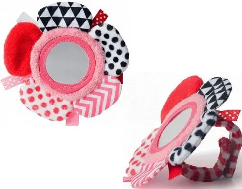 Bērnu mīksta aproce Canpol pink 68/056