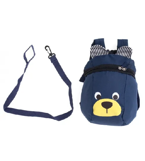 Bērnu mugursoma BEAR 6305/2 navy blue