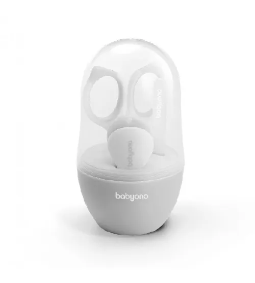 Bērnu nagu kopšanas komplekts BabyOno grey ONO-398.03