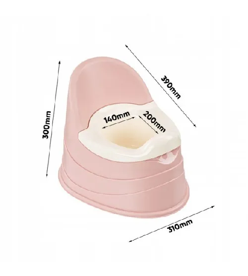 Bērnu podiņš Keeper BOLEK nordic pink