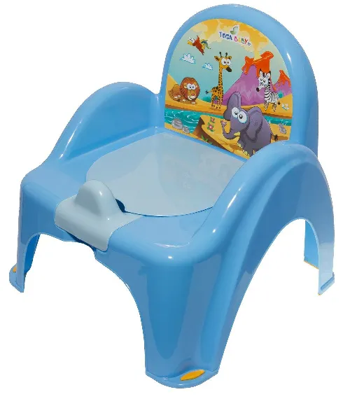 Детский горшок - кресло TegaBaby SAFARI blue SF-010