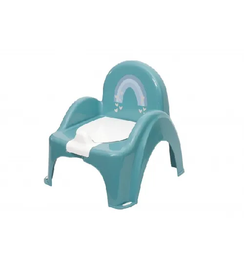 Bērnu podiņš-krēsls muzikālais TEGA BABY METEO turquoise PO-078-165