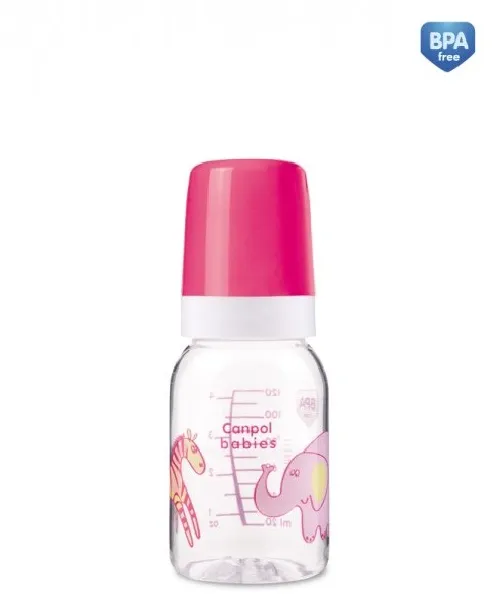 Bērnu pudele 120 ml Canpol SWEET FUN 11/850 blue