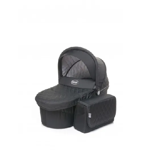 Bērnu rati 2 vienā universālie 4BABY ATOMIC DUO 2in1 dark grey