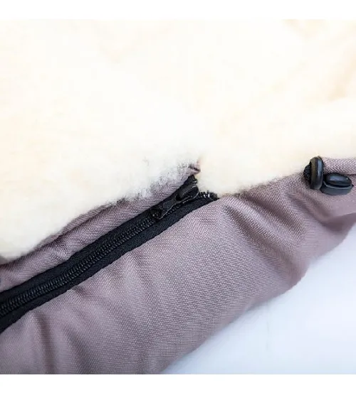 Bērnu ratu guļammaiss WOMAR CLASSIC Wool grey S6-015