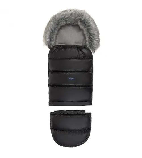 Спальный мешок для коляски Womar GROW UP 2.0 Wool pastel grey G-001