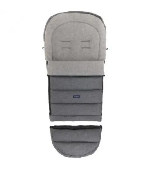 Bērnu ratu guļammaiss Womar iGROW 2.0 Wool Premium grey melange grey IGW-004