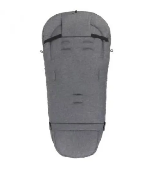 Bērnu ratu guļammaiss Womar iGROW 2.0 Wool Premium grey melange grey IGW-004