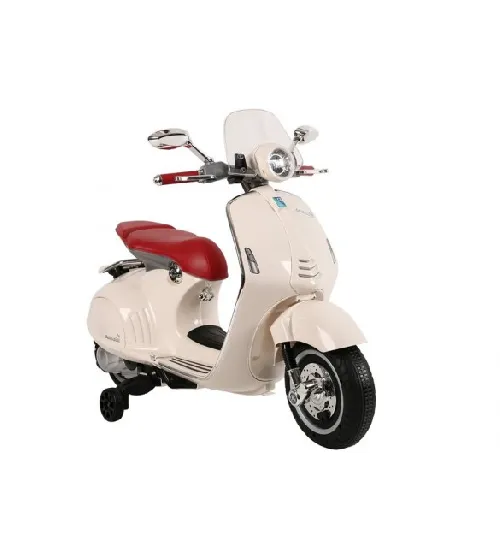 Bērnu skūteris ar akumulatoru VESPA white GTS300 5354