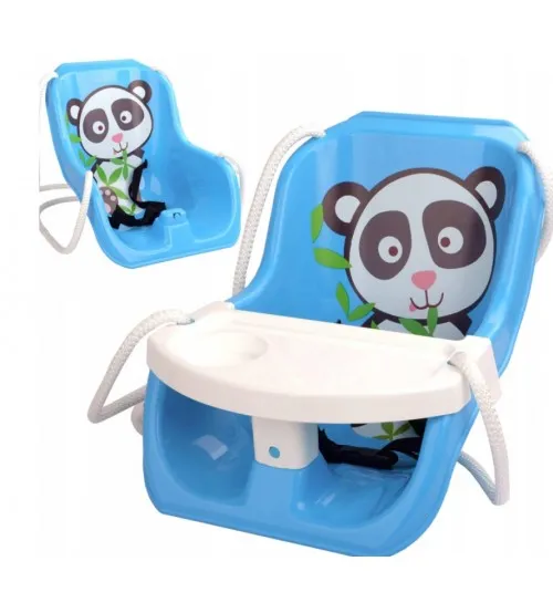 Bērnu šūpoles ar galdiņu Panda