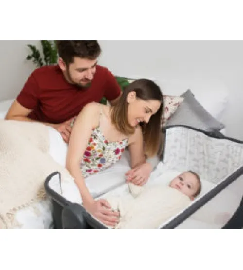 Bērnu šūpulis + matracis FIKI MIKI Lionelo TIMON 3in1