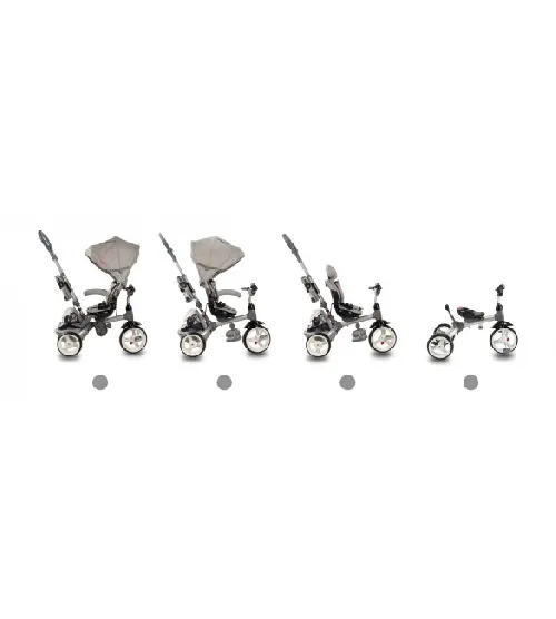 Детский трехколесный велосипед SunBaby LITTLE TIGER T500 grey J01.007.1.6